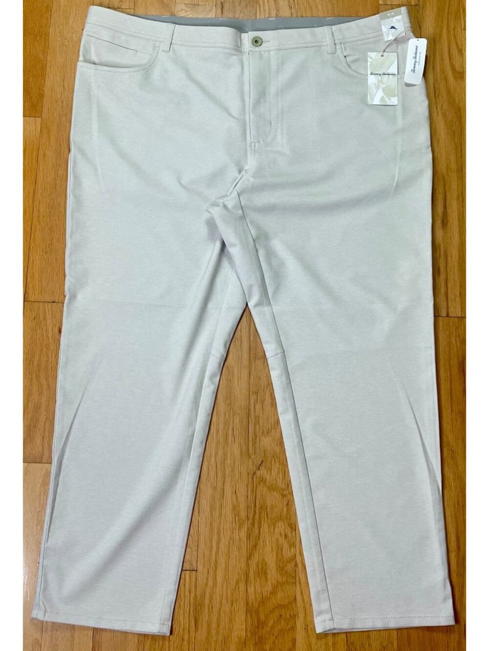 Tommy Bahama On Par 5 Pocket Island Zone Khaki Sands Pants, Men 46x30 - NWT $138